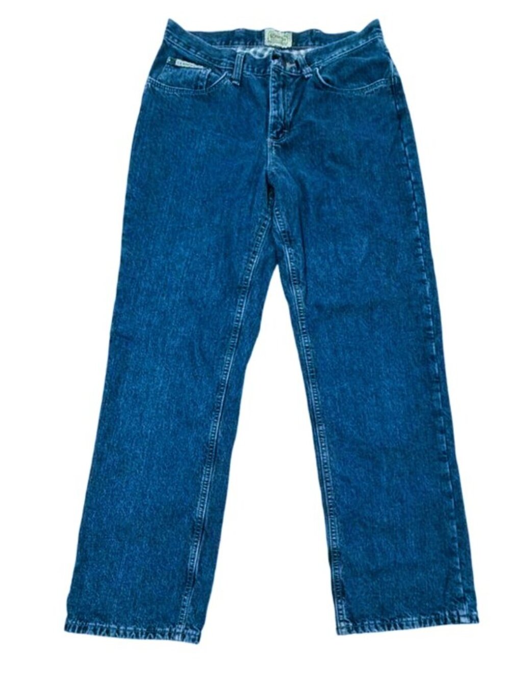 CE SCHMIDT Workwear Straight leg Blue Denim Jeans Womens 12 x 34